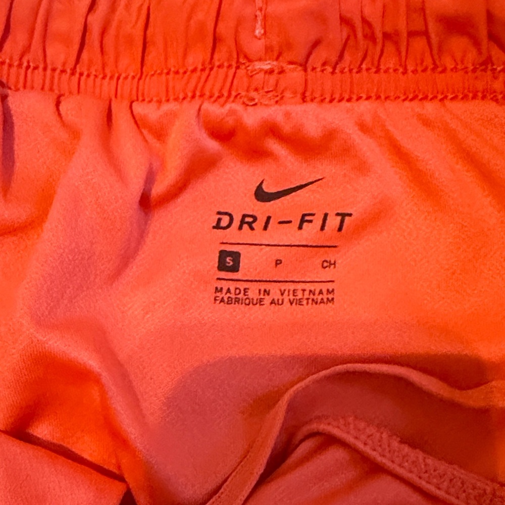 Nike Dry Fit Size Small Athletic Shorts Bundle- Red, Green, Orange - Picture 3 of 7